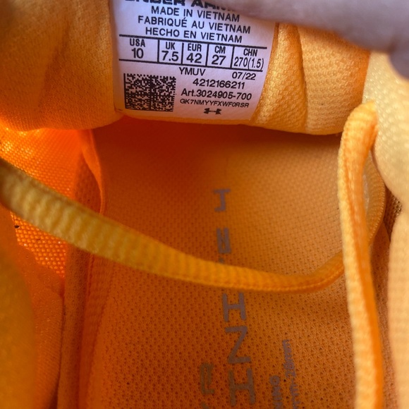 Under Armour Infinite 4 womens athletic shoes - Picture 7 of 7